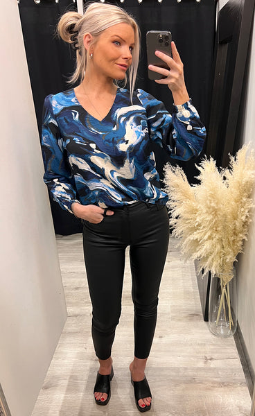 Pinka blouse - black