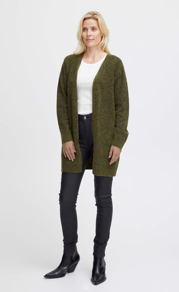 Sanny cardigan 1 - green melange