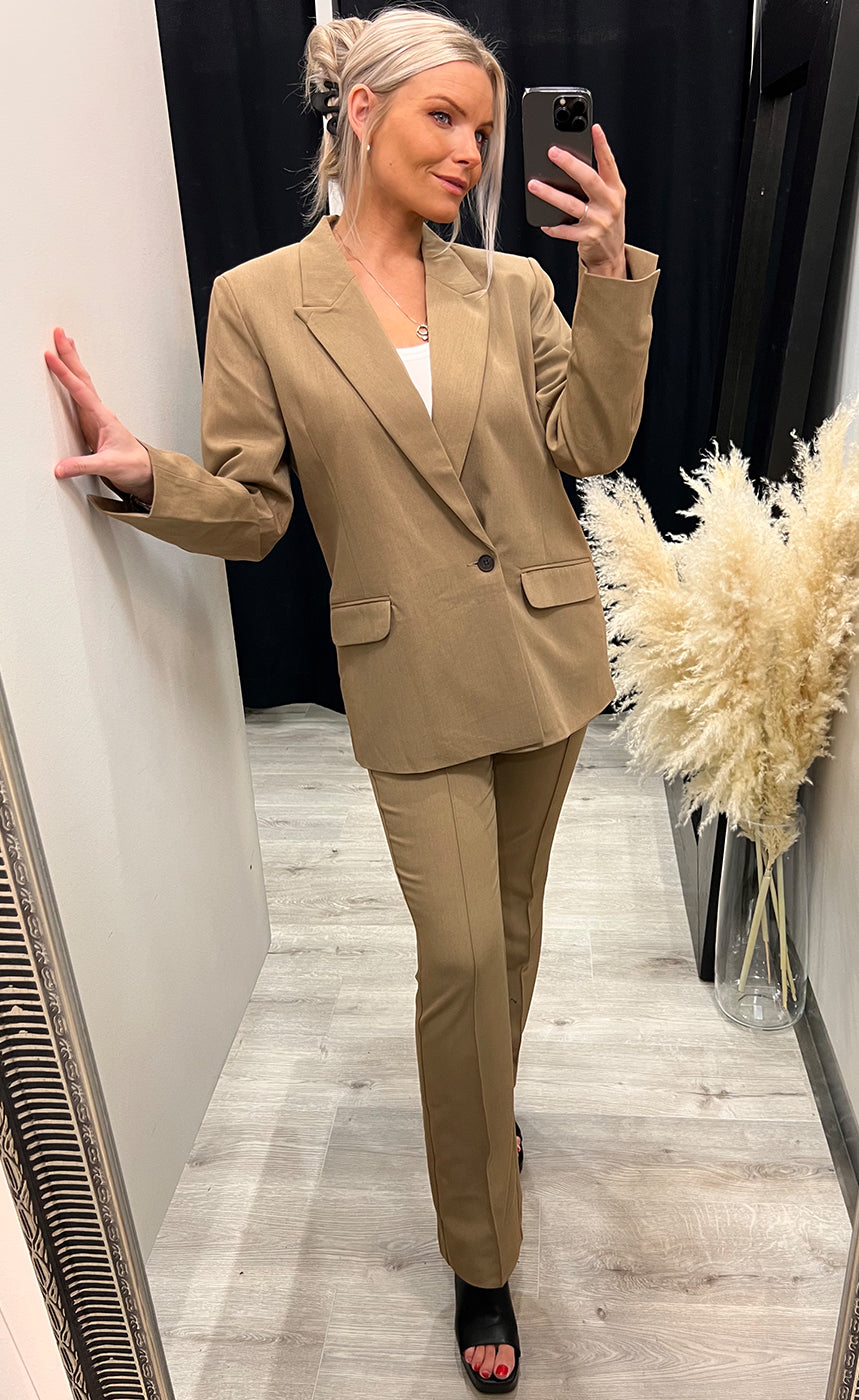 Milena blazer 3 - coca mocha