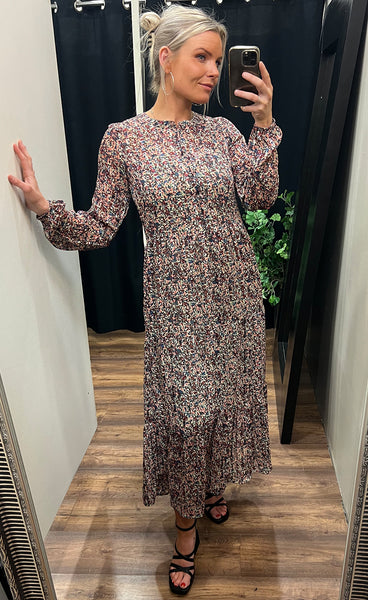 Kaline maxi dress - lint flower