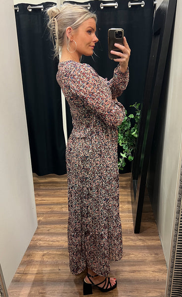 Kaline maxi dress - lint flower