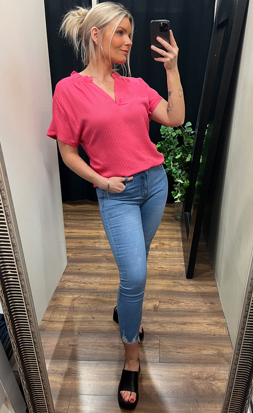 Nemma blouse - sangria