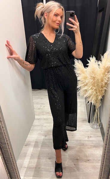 Aurora samfestingur - black