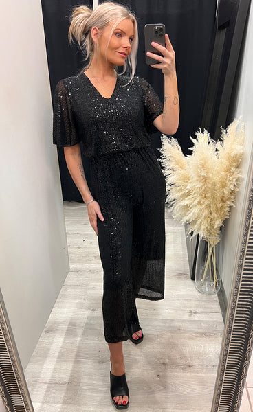 Aurora samfestingur - black