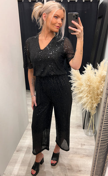 Aurora samfestingur - black