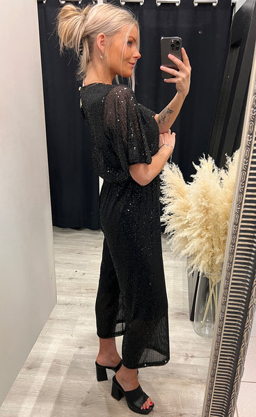 Aurora samfestingur - black