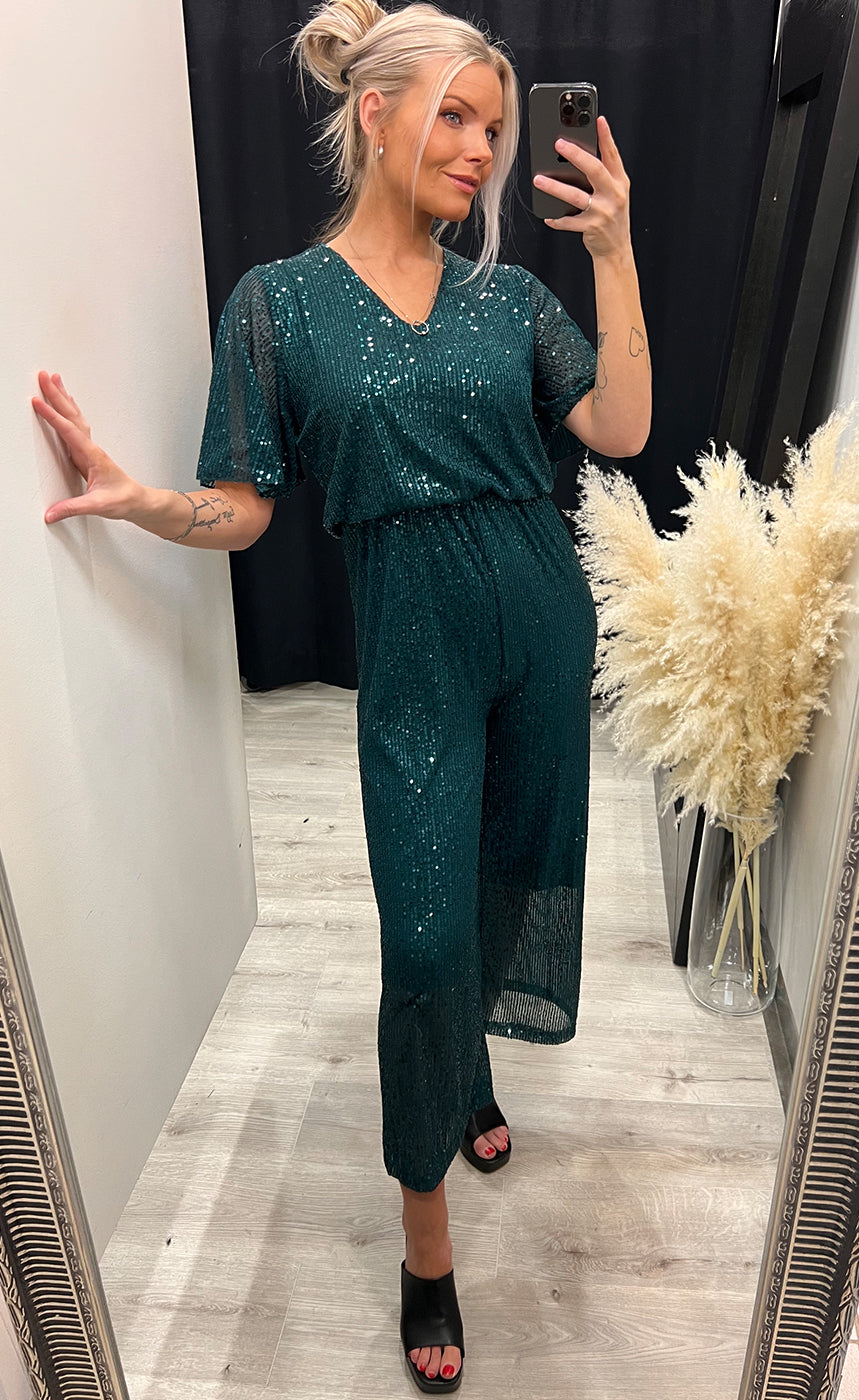 Aurora samfestingur - green