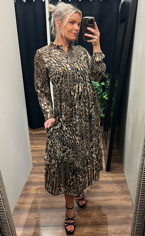 Dilay dress - golden brown