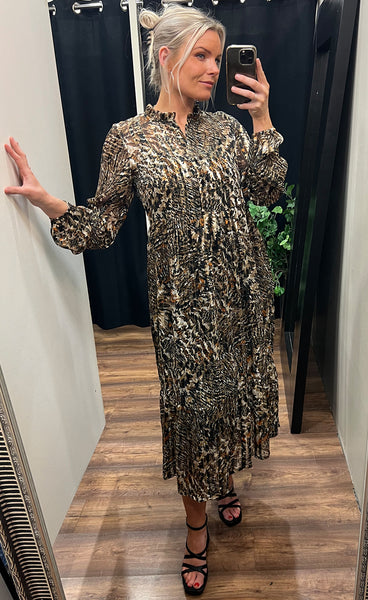 Dilay dress - golden brown