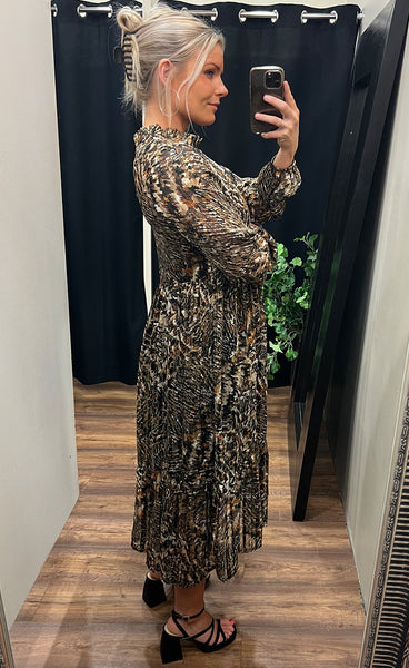 Dilay dress - golden brown