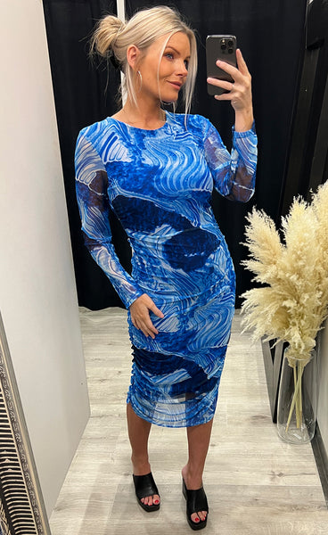 Nadia dress - blue