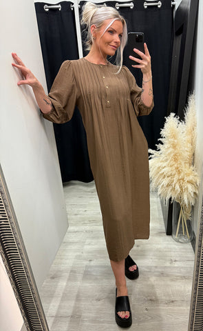 Martha dress - brown
