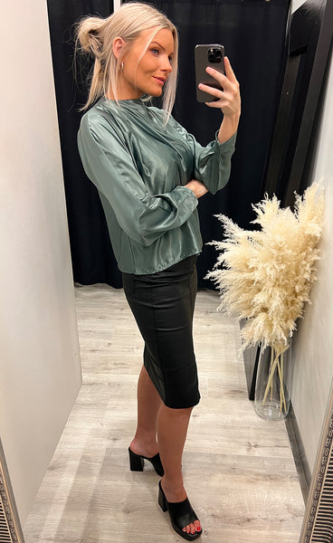 Adeline blouse - sage