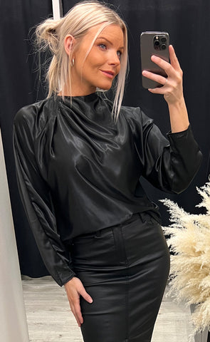 Adeline blouse - black