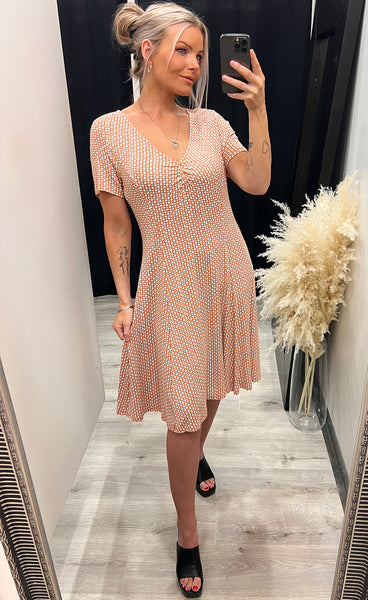 Amdot dress - orange mix