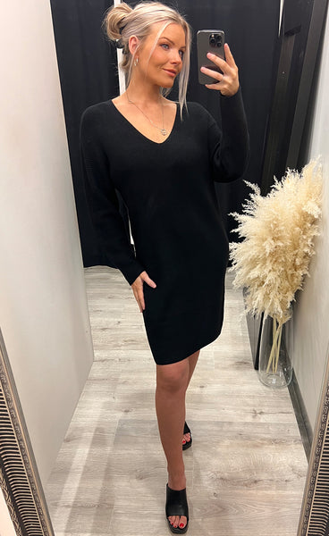 Marthea v dress - black