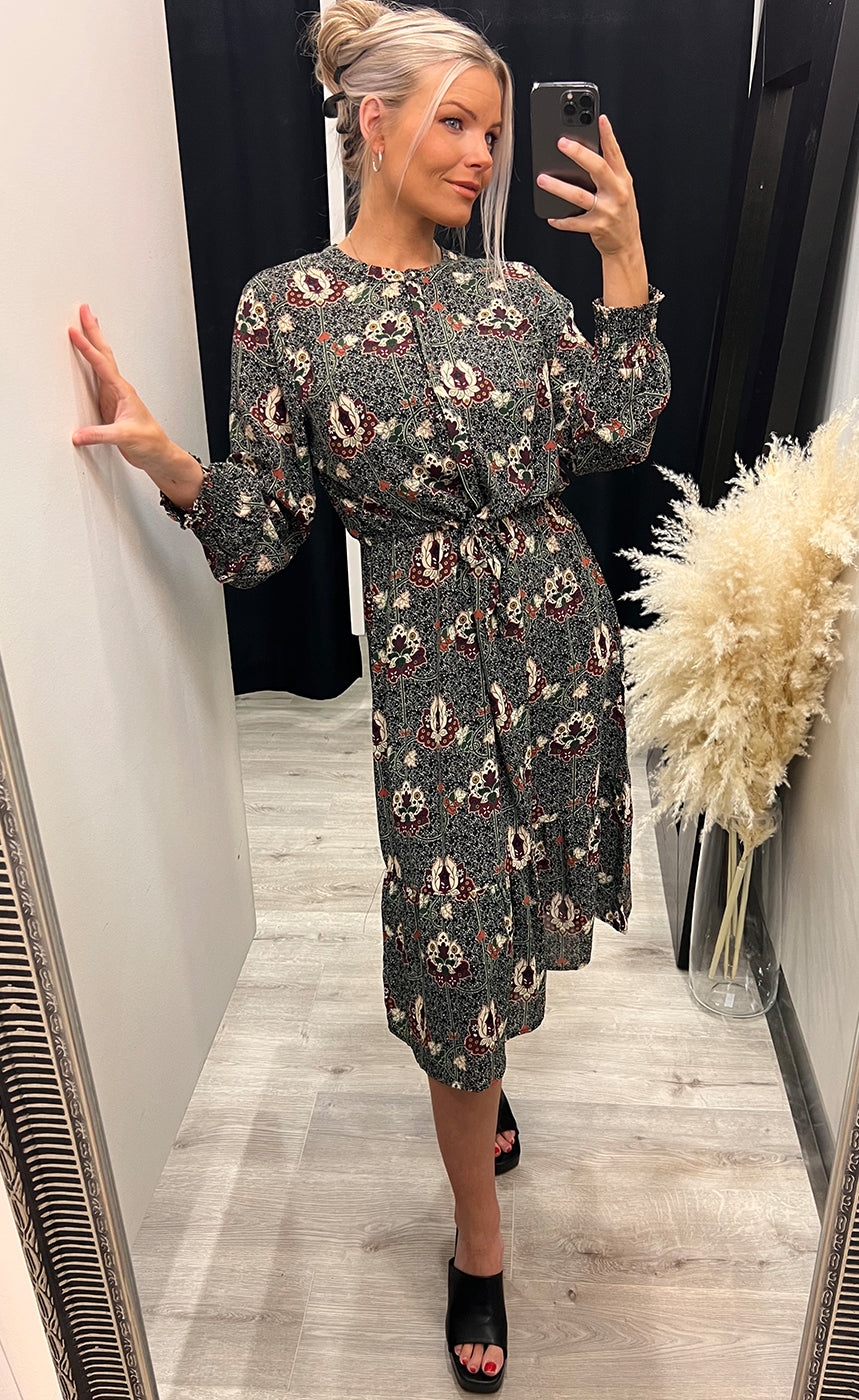 Clara dress - black mix