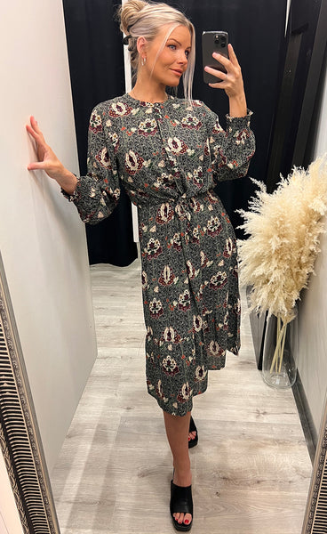 Clara dress - black mix