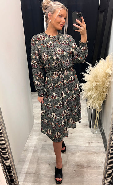 Clara dress - black mix