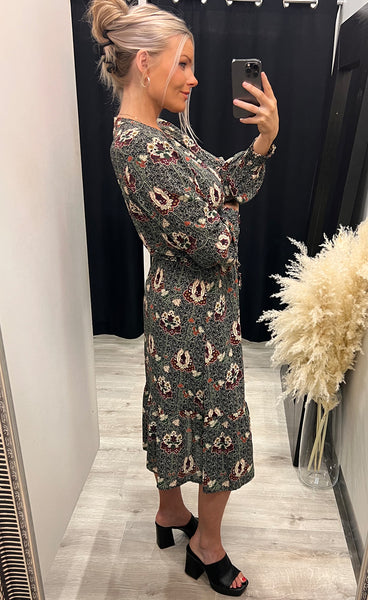 Clara dress - black mix