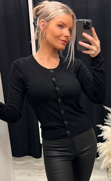 Zuvic cardigan - black