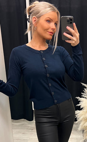 Zuvic cardigan - navy
