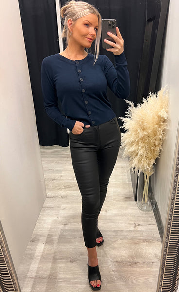 Zuvic cardigan - navy