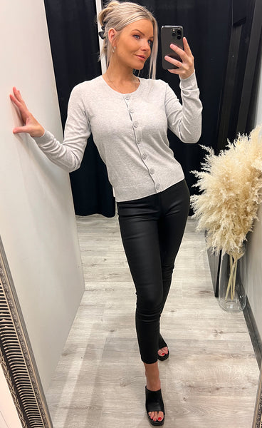 Zuvic cardigan - light grey