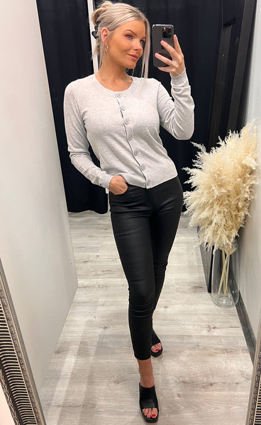 Zuvic cardigan - light grey