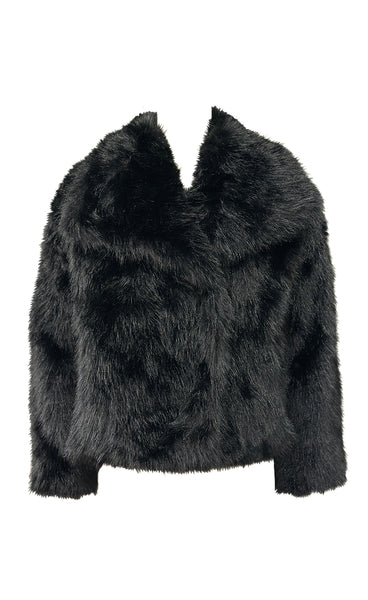 Loðjakki 7190 - black