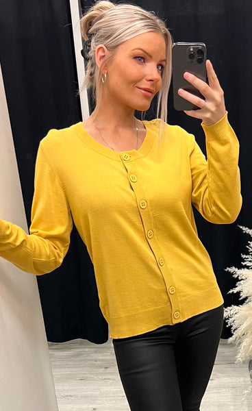 Zuvic cardigan - yellow