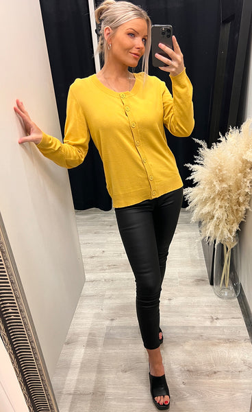 Zuvic cardigan - yellow