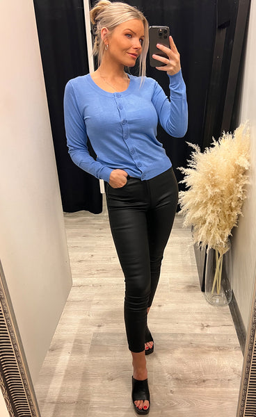 Zuvic cardigan - sky blue