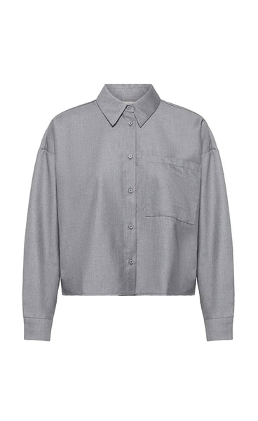 ICHI Trine shirt - castlerock