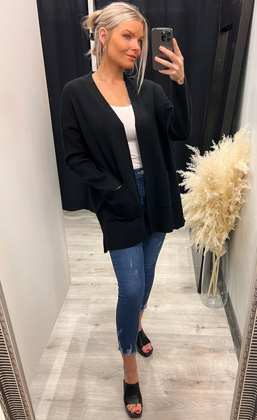 Sally cardigan - black