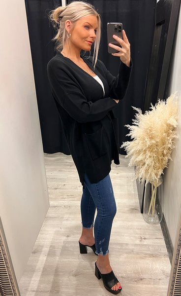 Sally cardigan - black