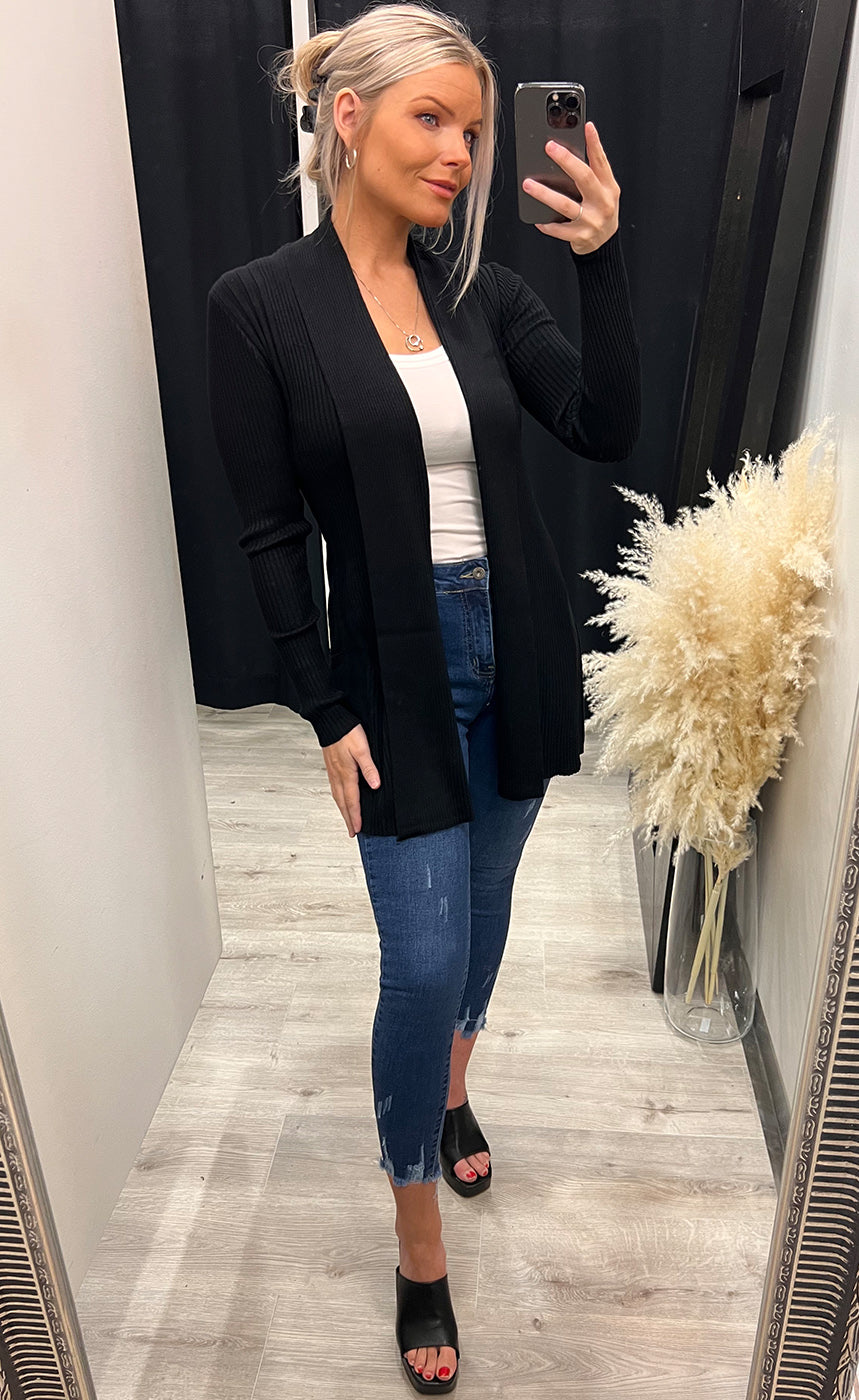 Zubasic cardigan - black