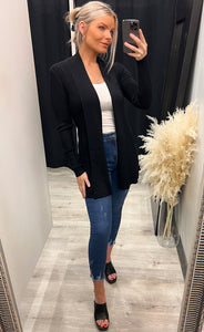 Zubasic cardigan - black