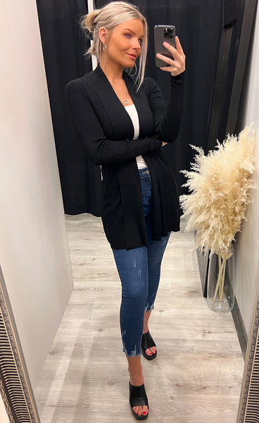 Zubasic cardigan - black