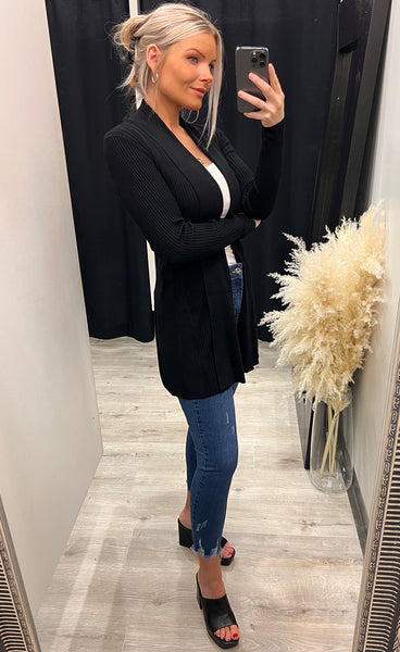 Zubasic cardigan - black