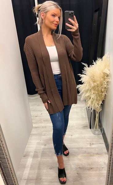 Zubasic cardigan - choco