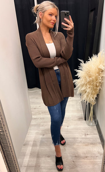 Zubasic cardigan - choco