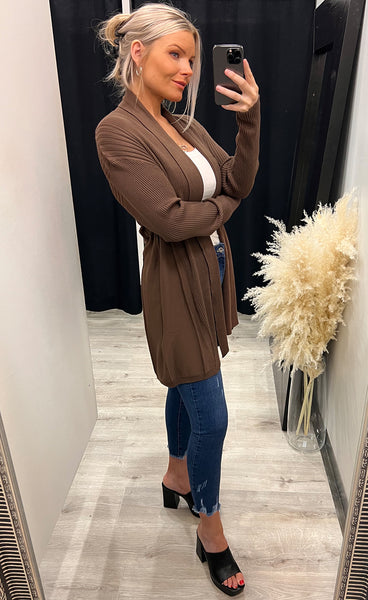 Zubasic cardigan - choco