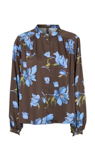PREPAIR Estelle blouse - brown green