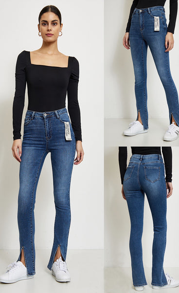 Teygju gallabuxur SLIT - 117