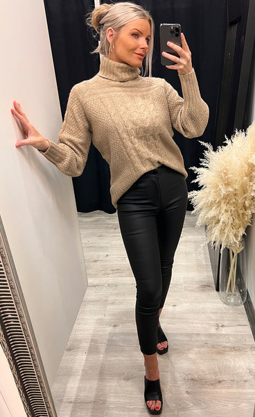 Beverly pullover 1 - oxford tan