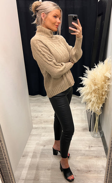 Beverly pullover 1 - oxford tan