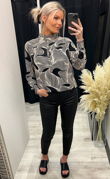 Sophia blouse - black