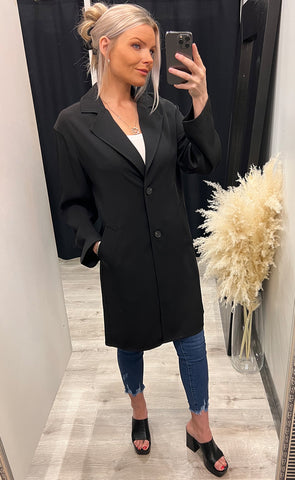 Kennedy coat - black