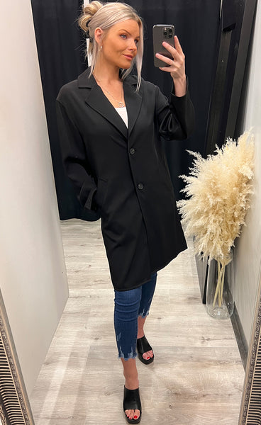Kennedy coat - black